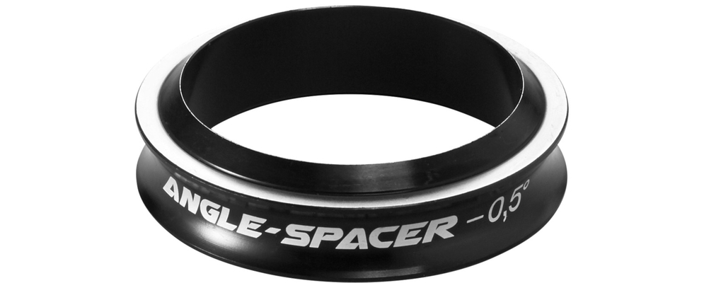 Reverse Angle Spacer 0,5° Reducers For 1 1//8 /" Fork Black